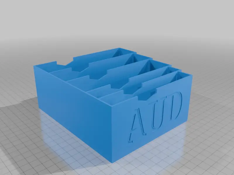 Cash Storage AUD — modelo 3D