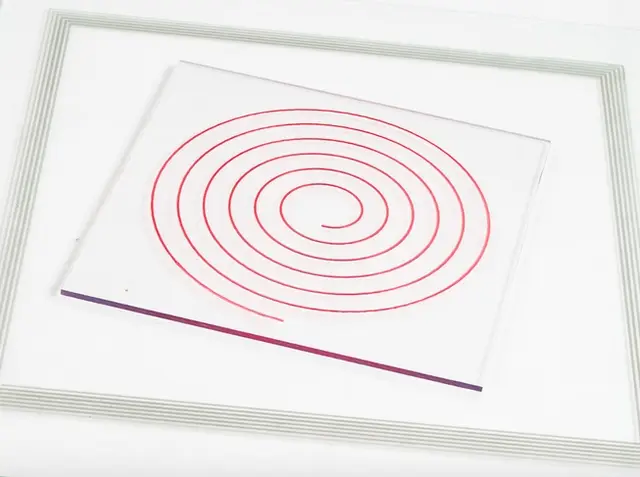 Spiral Bed Level Test (Customizable) — modelo 3D