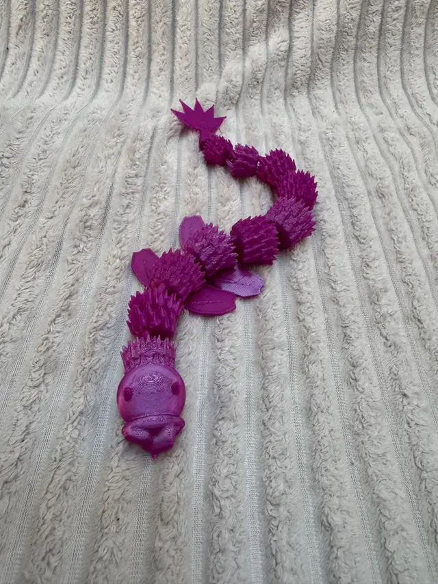 Articulated Owl Dragon D27 Flexi Toy SKOF 3D — modelo 3D