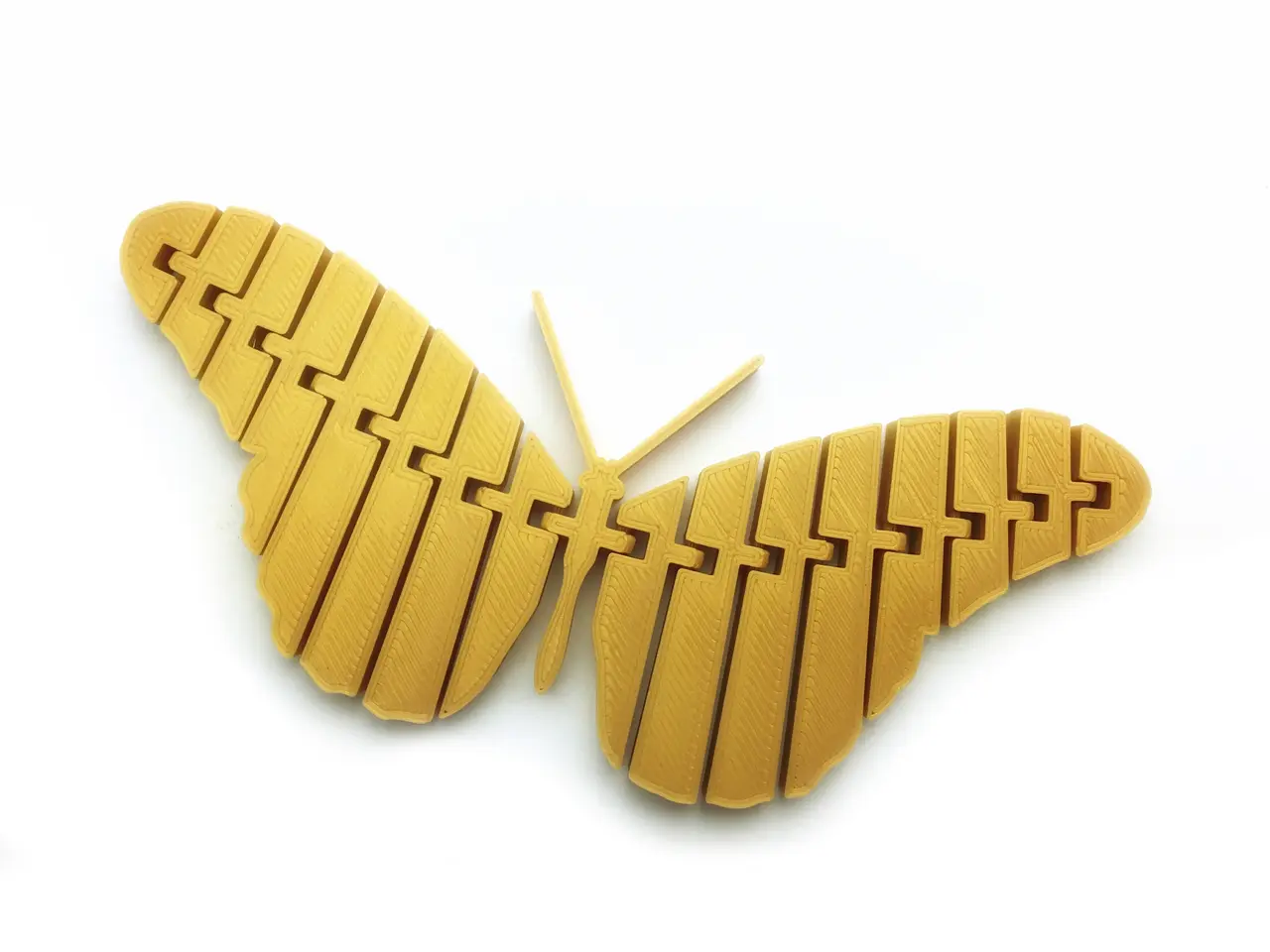 Articulated Butterfly — modelo 3D