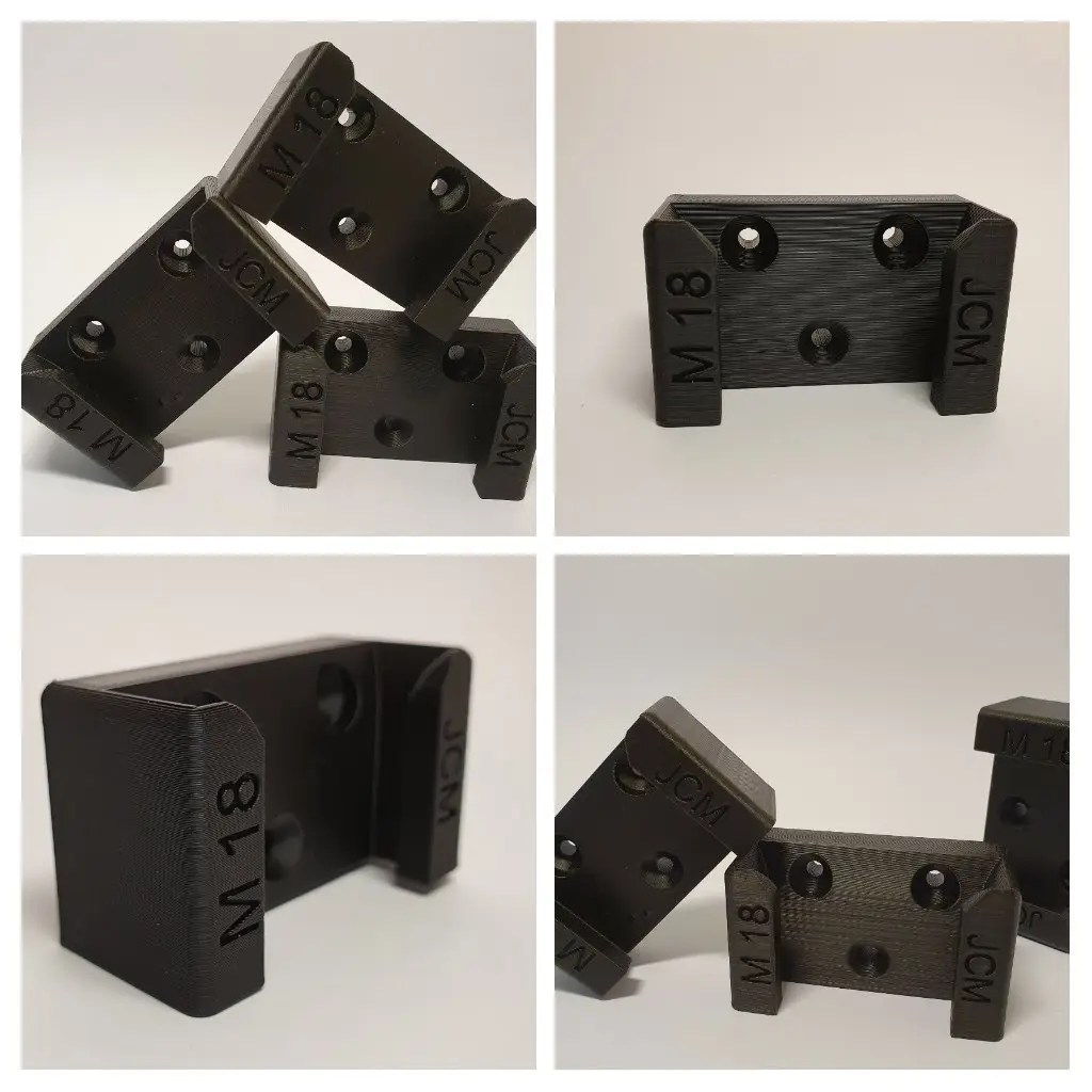 M18 Milwaukee wall mount — modelo 3D