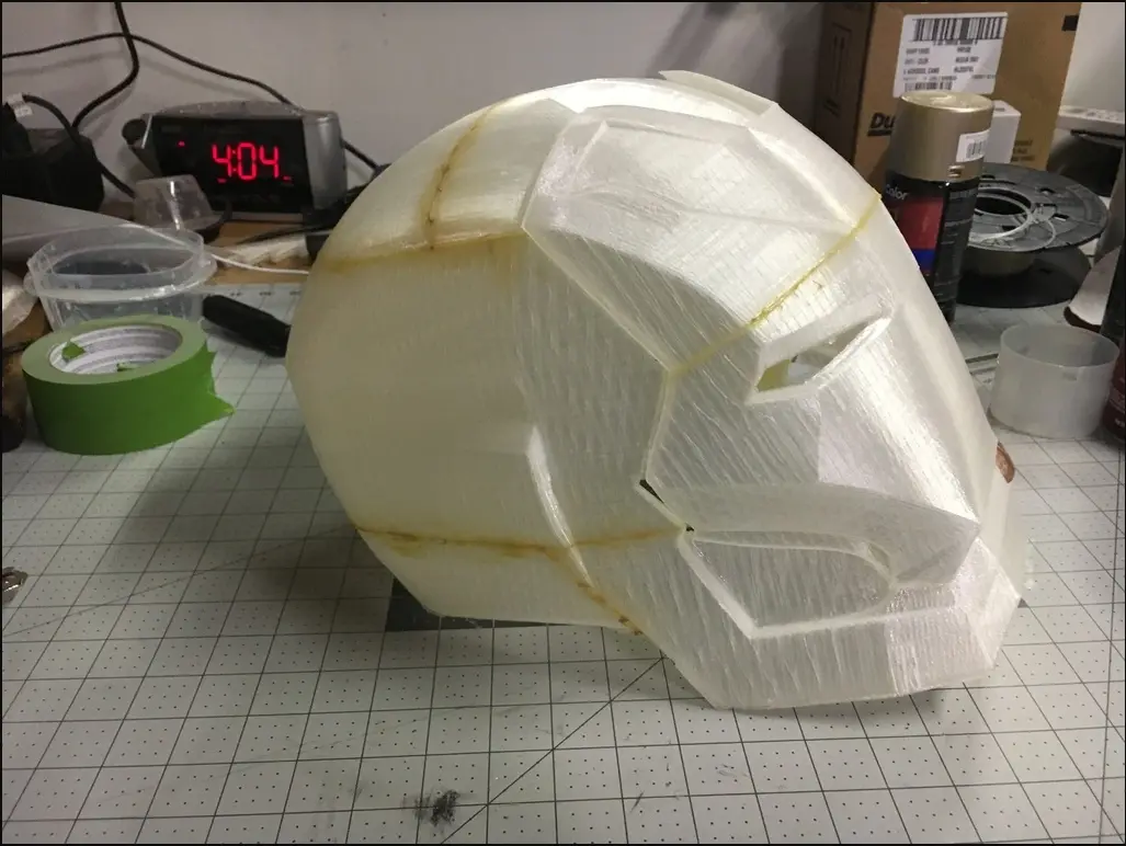 Iron Man Mark 46 Helmet (Captain America Civil War) — modelo 3D
