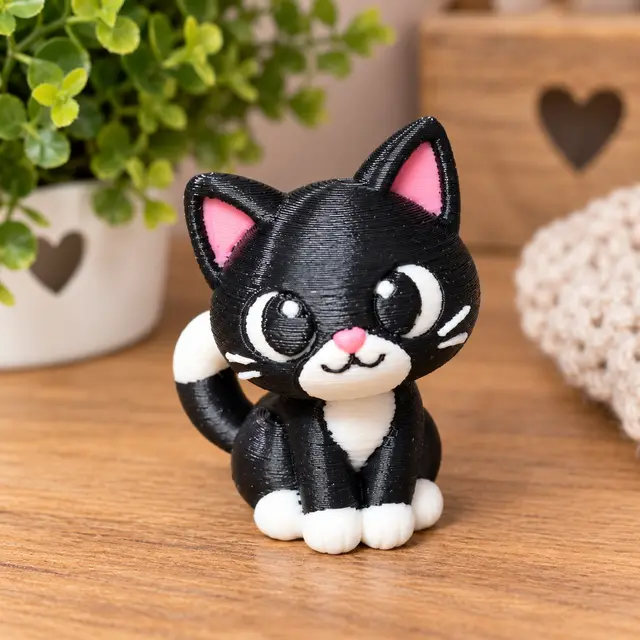 Meet this adorable little cat! — modelo 3D