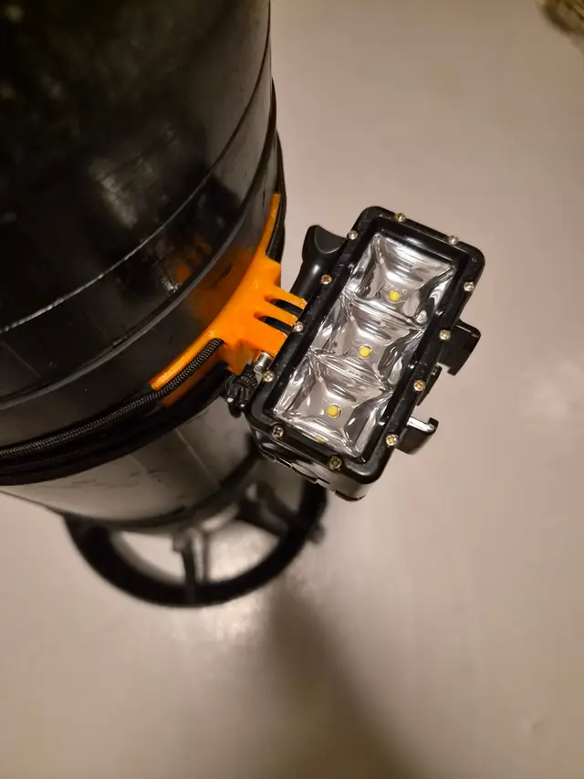 Light holder for Suex DPV — modelo 3D