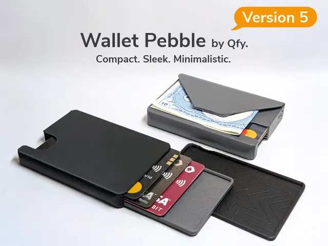 Wallet Pebble — modelo 3D