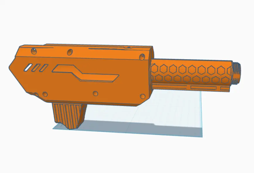RAVION Ontos Buffer Tube Stock — modelo 3D