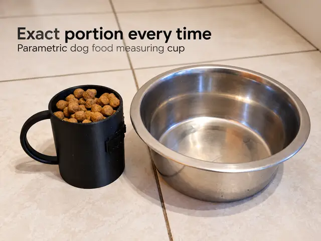 Parametric Dog Food Measuring Cup — modelo 3D