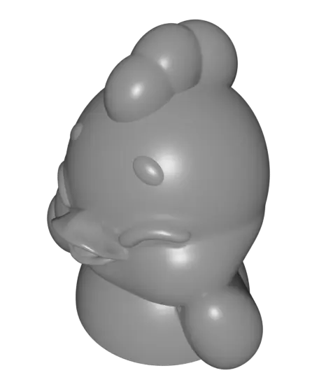 Five Little Friends [elephant|duck|bunny|chick|mouse] — modelo 3D