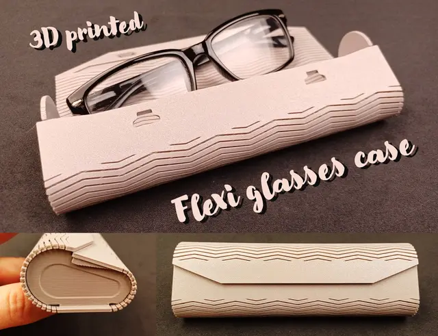 Flexi glasses case — modelo 3D