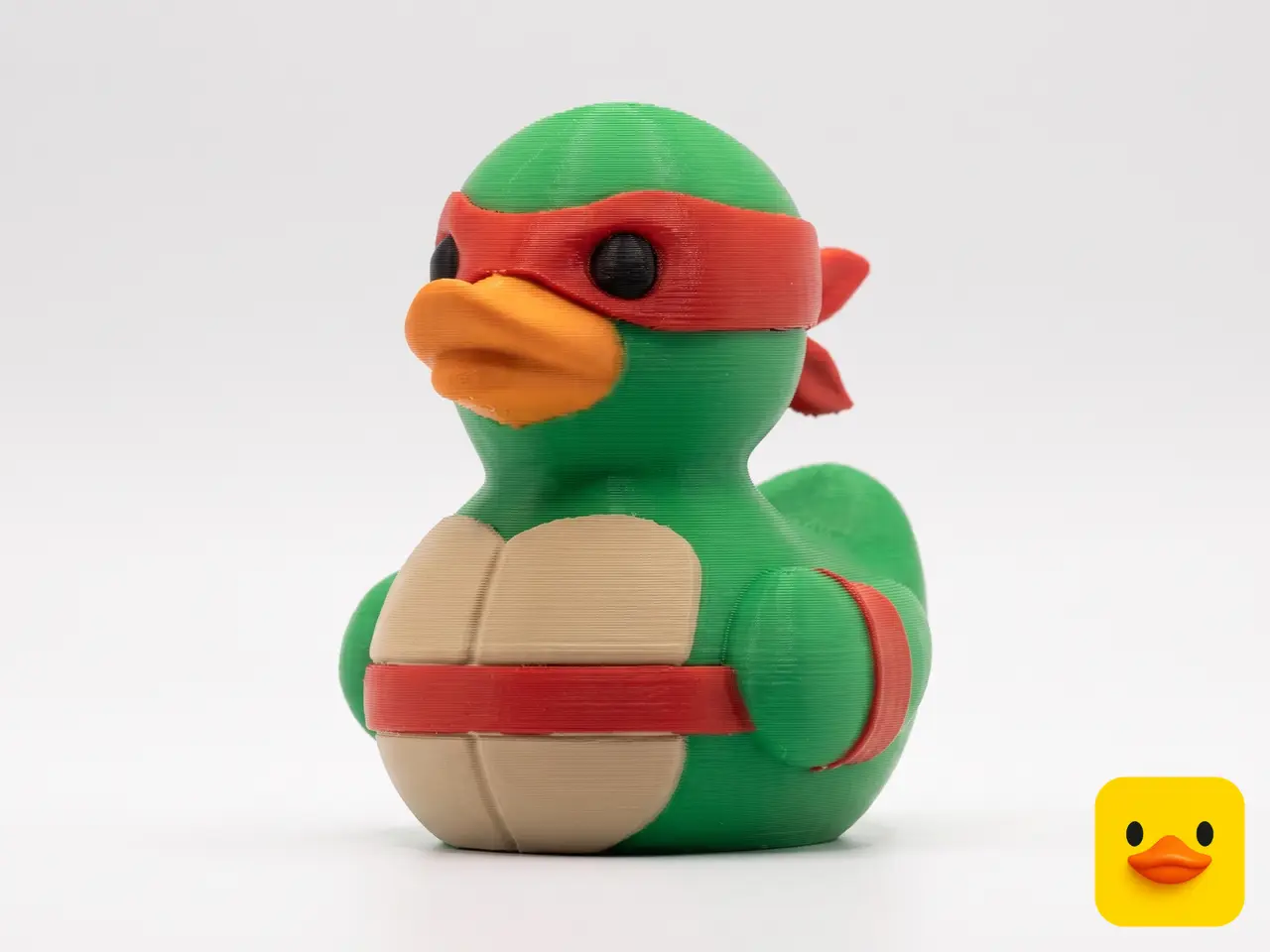 Mutant Ninja Turtle Duck — modelo 3D