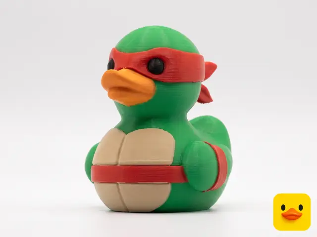 Mutant Ninja Turtle Duck — modelo 3D