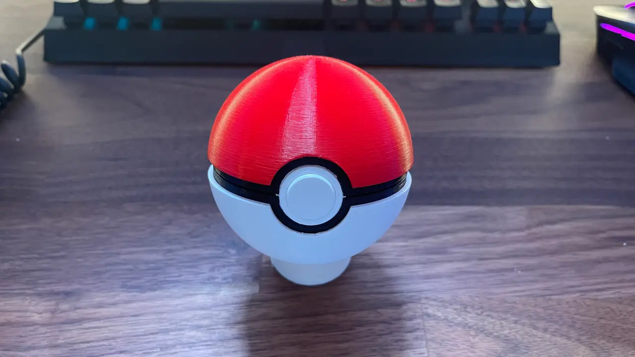 Nintendo switch game cartridge pokeball — modelo 3D